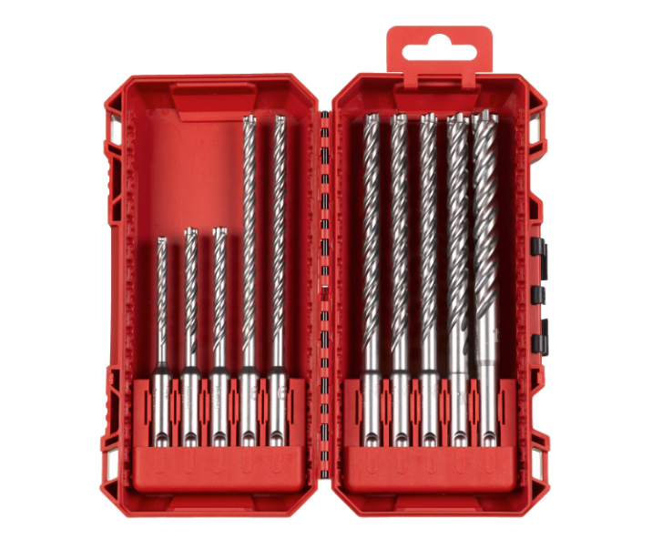 Estoig de broques SDS-PLUS MX4 10uds Milwaukee