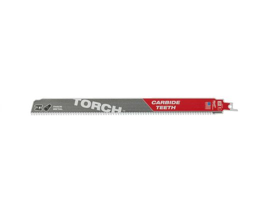 Fulles de serra de sabre per a metall Heavy Duty TCT Torch Caribe 300x8 mm 5 u. Milwaukee