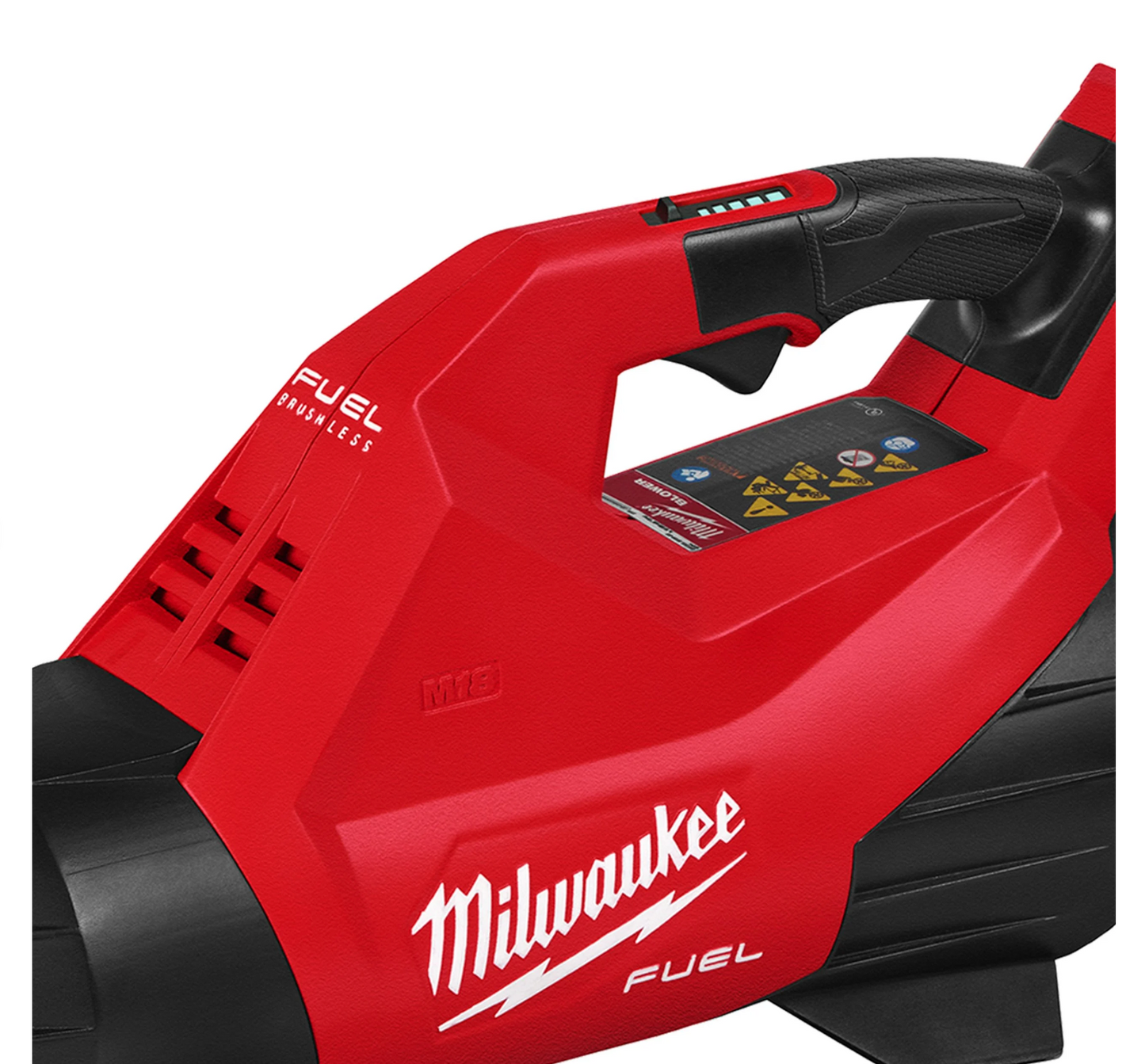 Bufador M18 Fuel + 2 bateries de 8Ah + carregador ràpid Milwaukee
