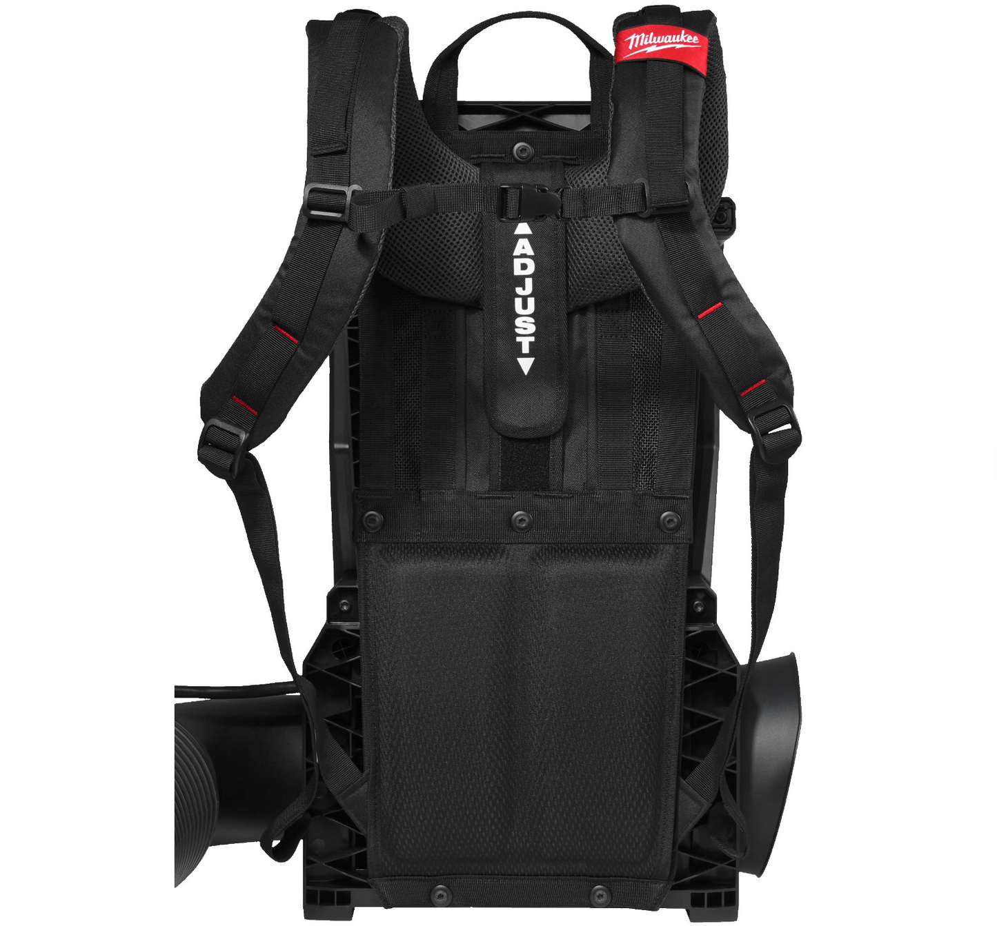 Bufador de motxilla M18 Fuel + 4 bateries + carregador multipresa Milwaukee M18 F2BPB-124
