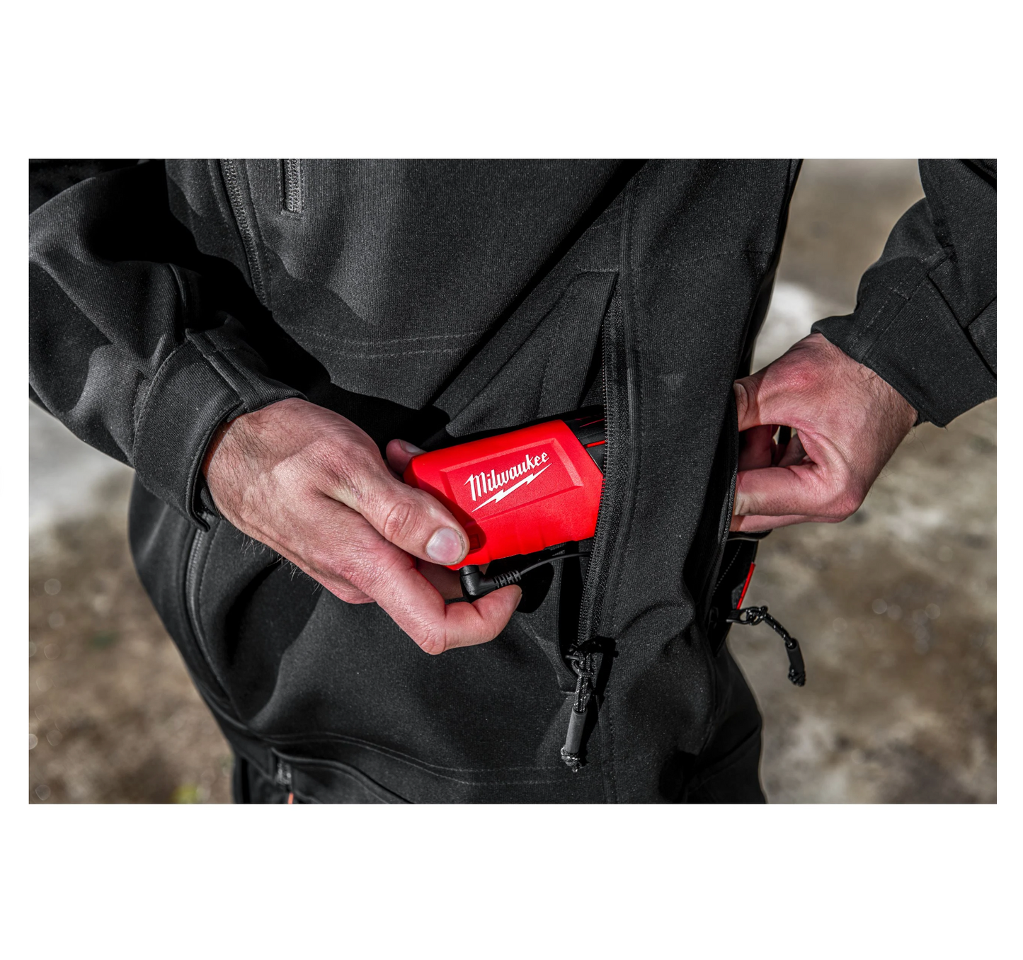 Jaqueta calefactada Premium negra M12 per a home Milwaukee M12 HJ BL5-0