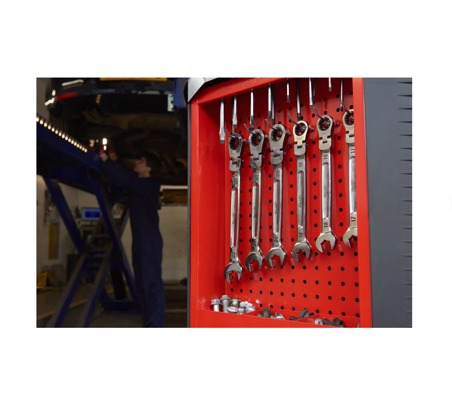 Carro d’eines amb 7 calaixos Toolguard de 78cm Milwaukee