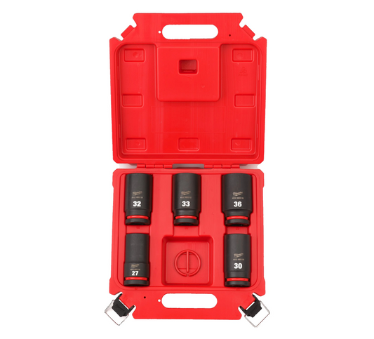 Joc de 5 vasos d’impacte de 3/4" Shockwave Impact Duty Milwaukee