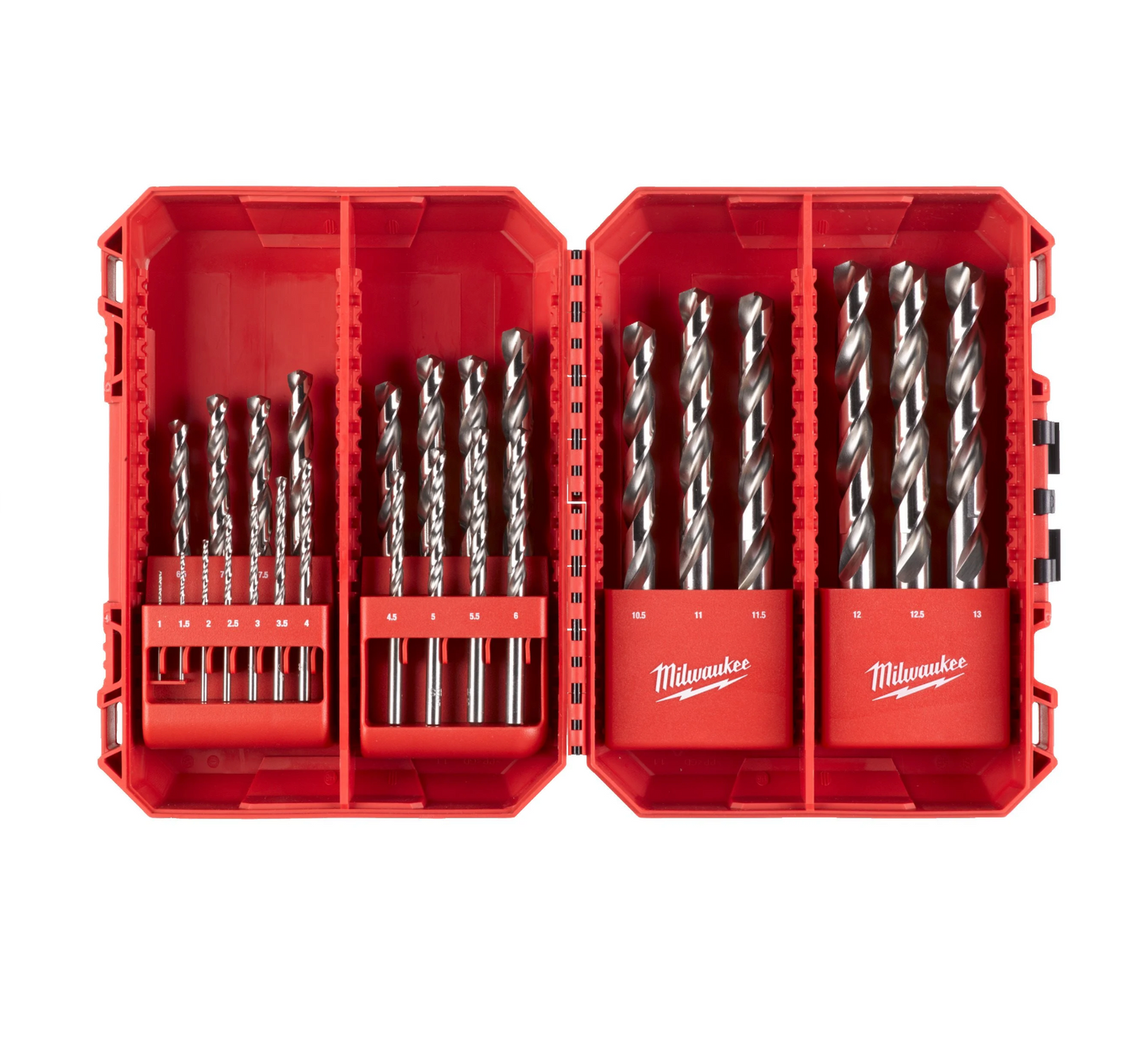 Set de 25 broques per a metall Thunderweb HSS-G Milwaukee