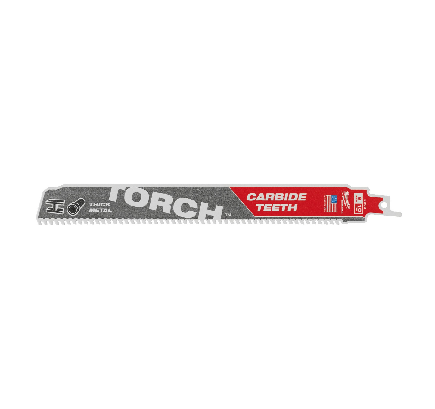 Fulla de serra de sabre per a metall 230x10mm TCT TORCH Milwaukee