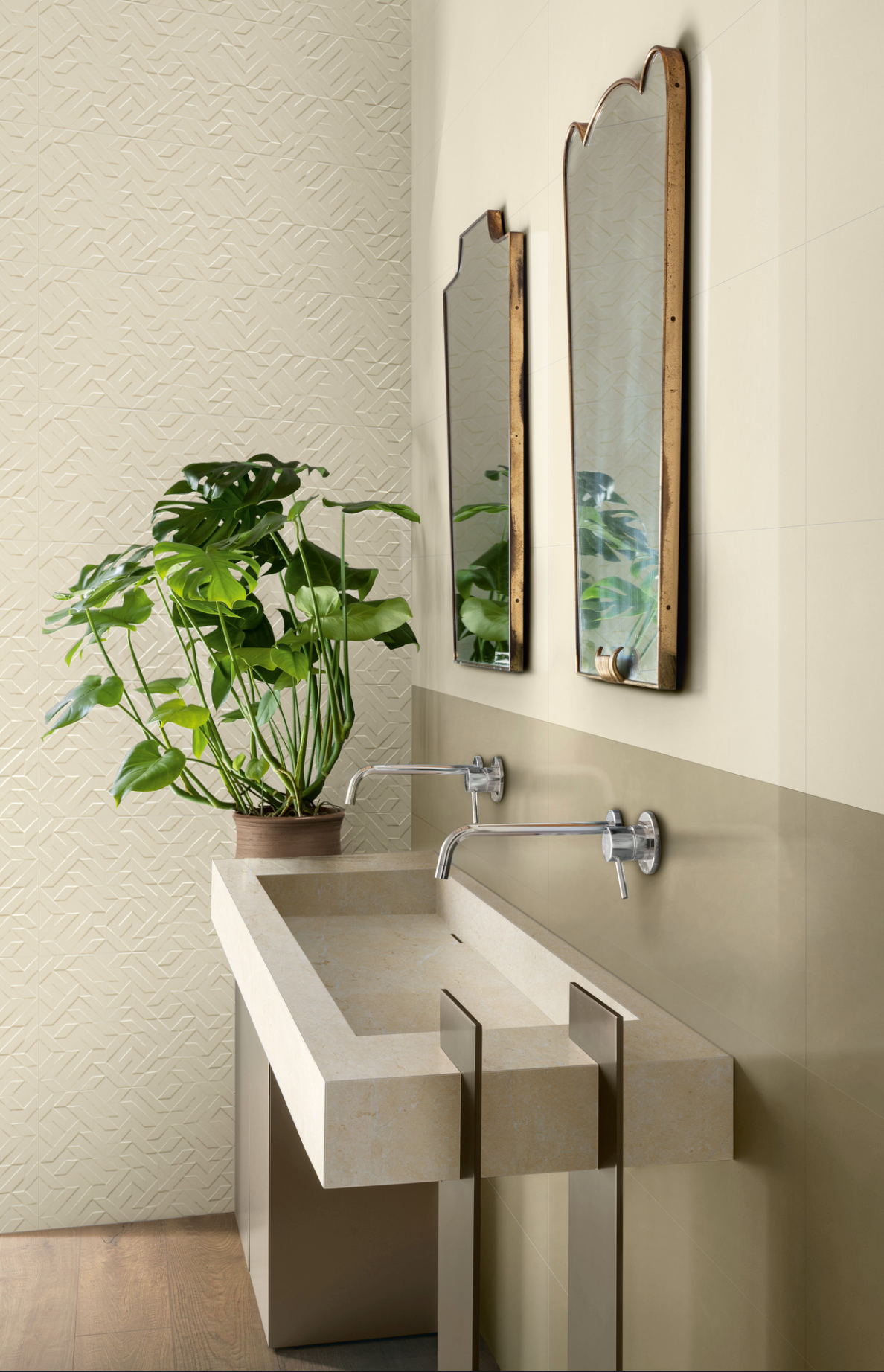 Caixa d'1,35m2 Racconti Avorio 30x90cm Marazzi