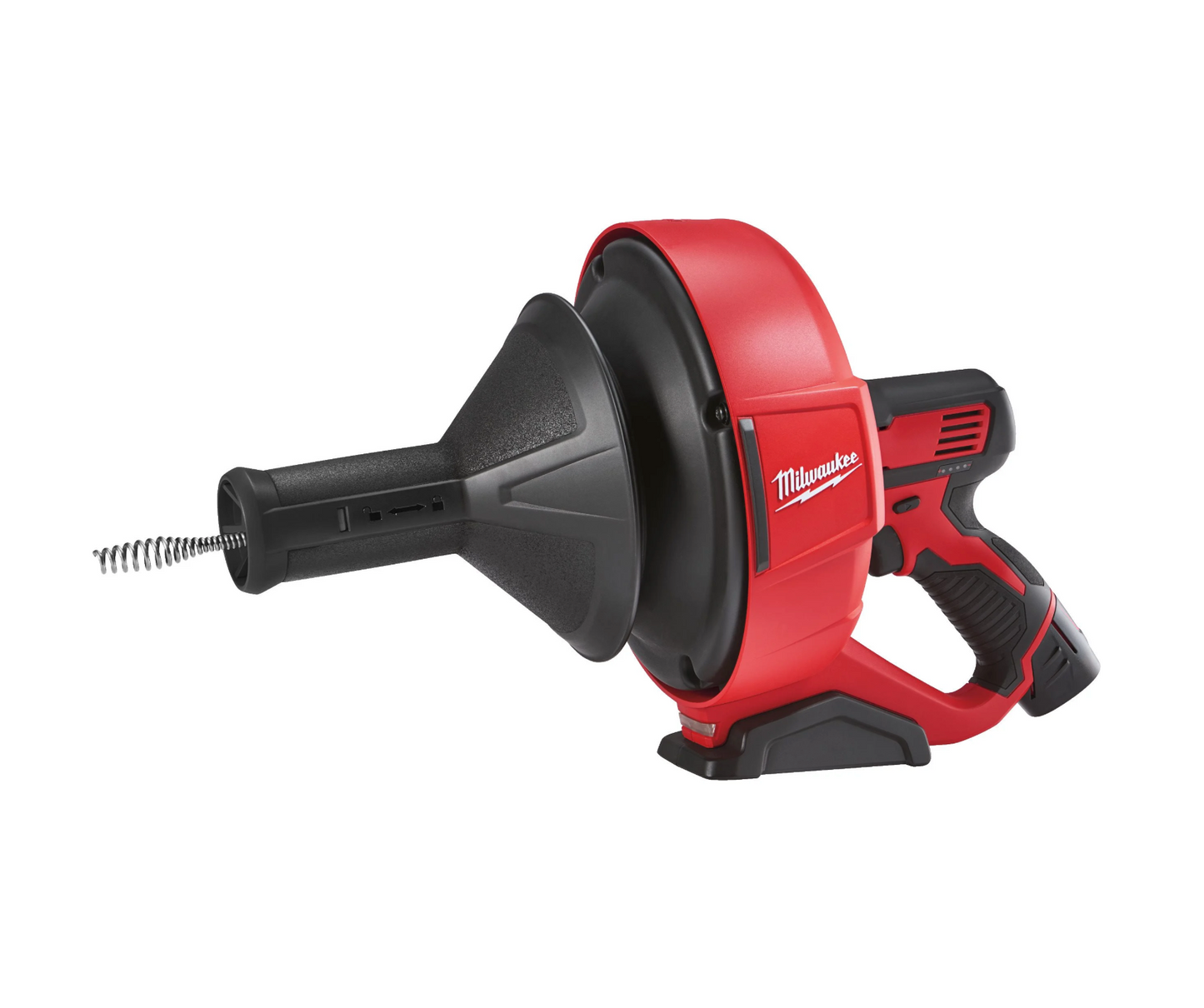 Desembussador amb espiral de 8mm + 2bat 2Ah + carregador + cubell de transport Milwaukee M12 BDC8-202C