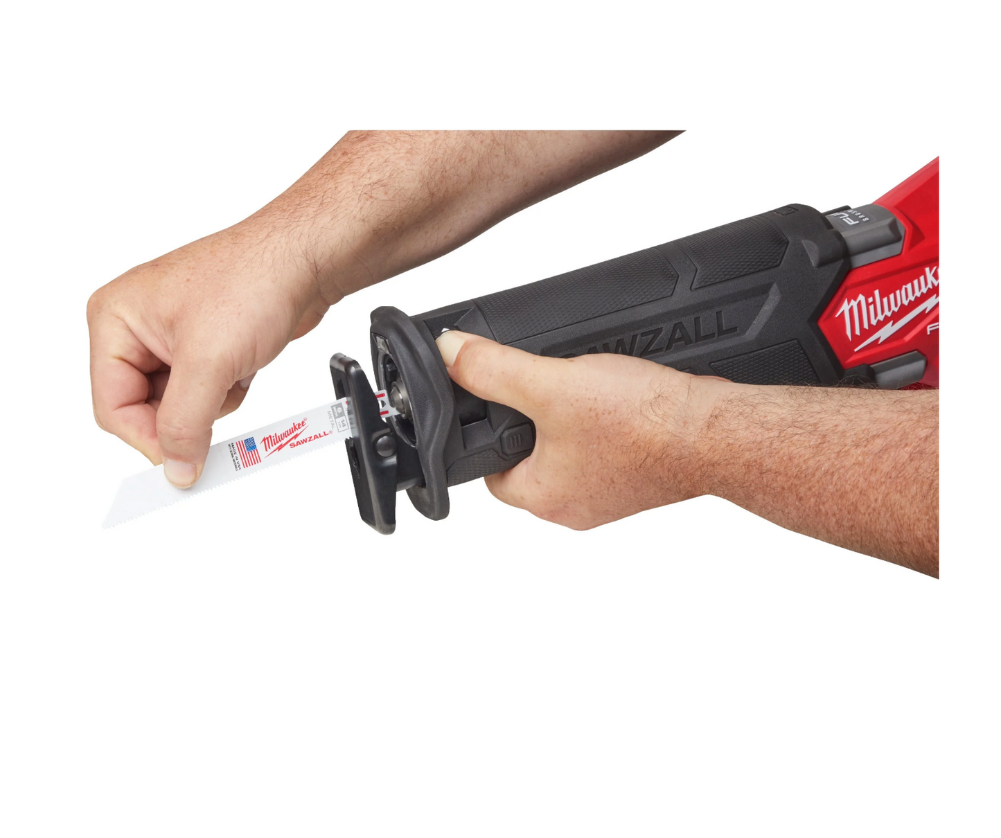 Serra de sabre M18 Fuel + 2bat 5Ah + carregador + maletí Milwaukee M18 FSZ-502X
