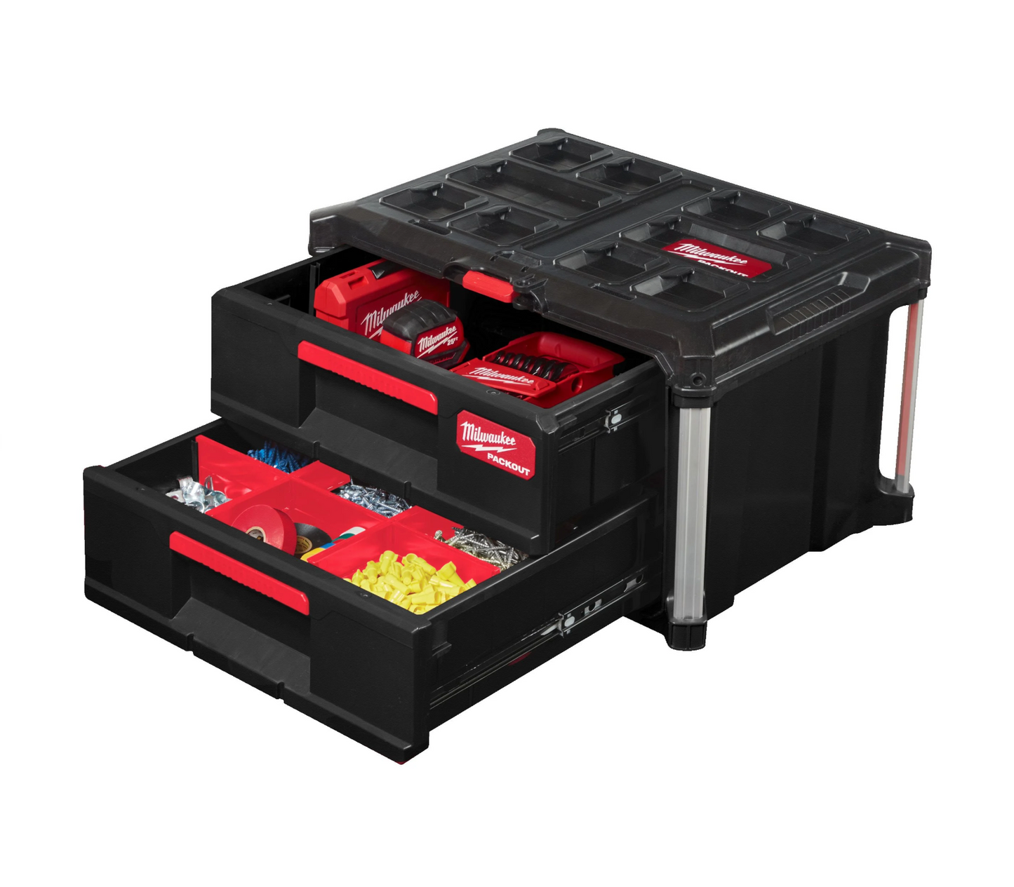 Calaixera PACKOUT amb 2 calaixos Milwaukee