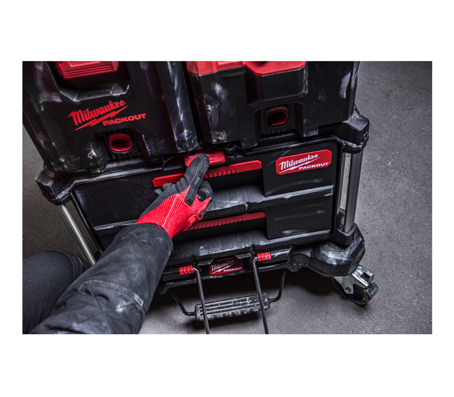 Calaixera PACKOUT amb 2 calaixos Milwaukee