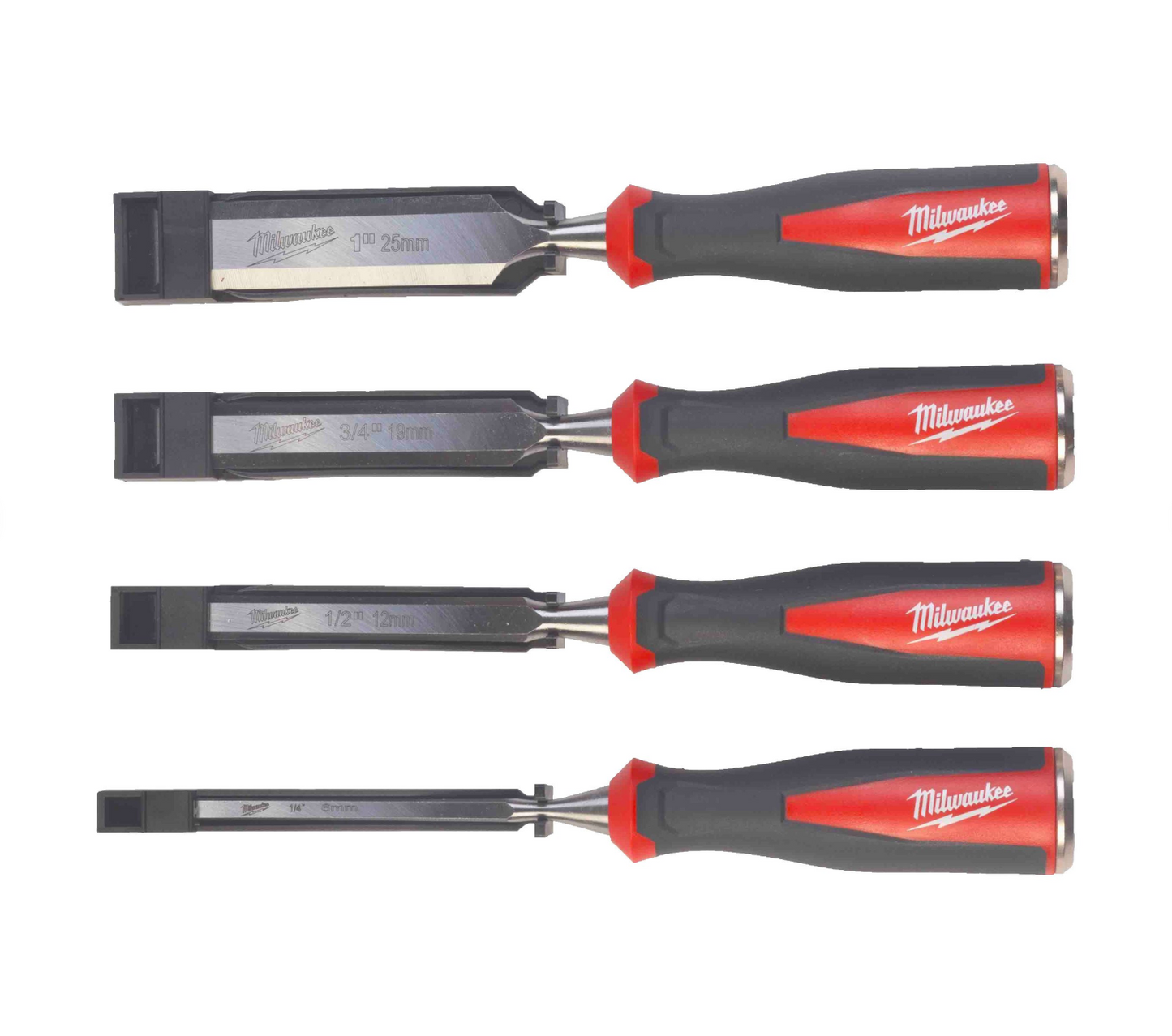 Joc de 4 escarpres Milwaukee