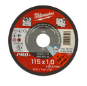 Disc fi per tallar metall PRO+ SCS 41/115x1x22mm Milwaukee
