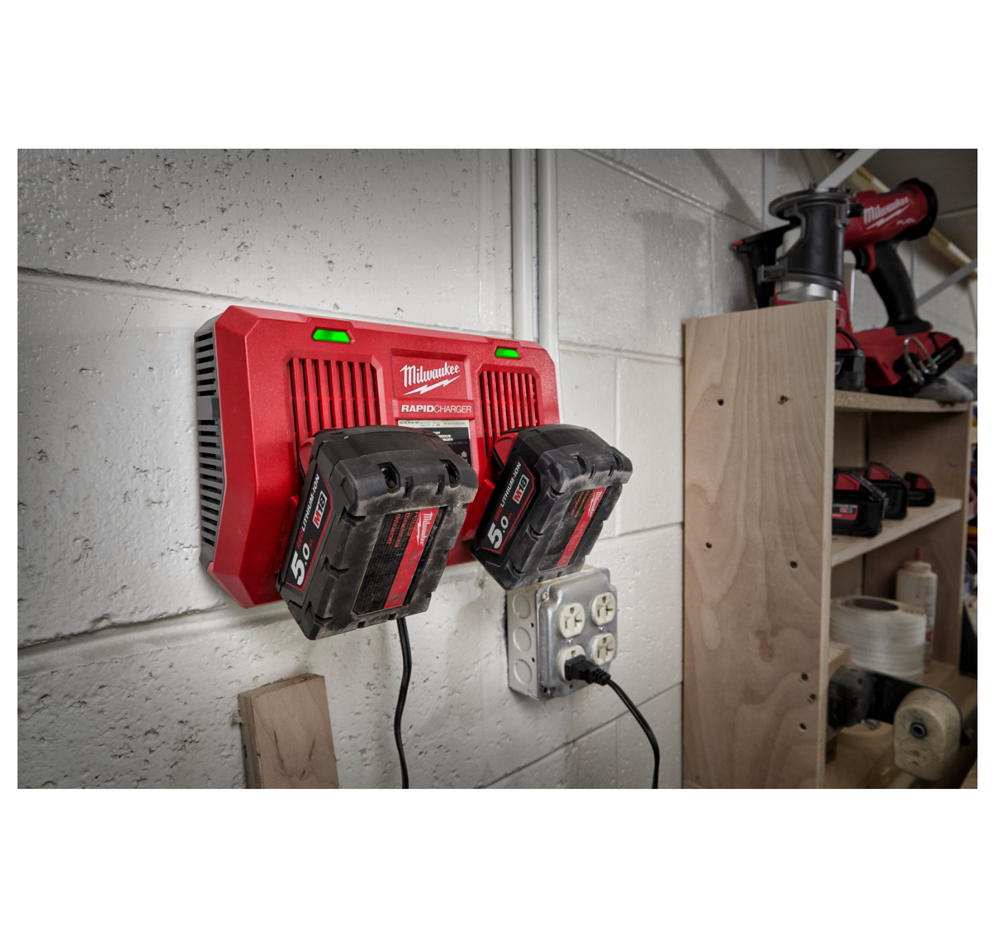 Carregador doble M18 Milwaukee M18 DFC