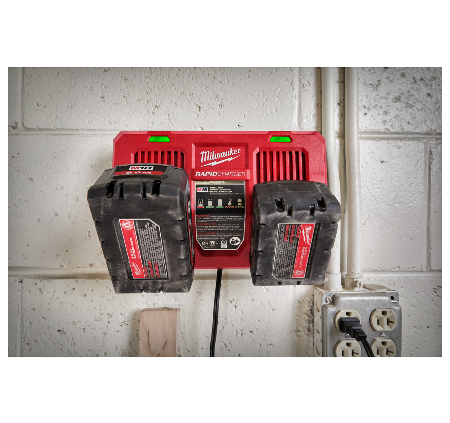 Carregador doble M18 Milwaukee M18 DFC