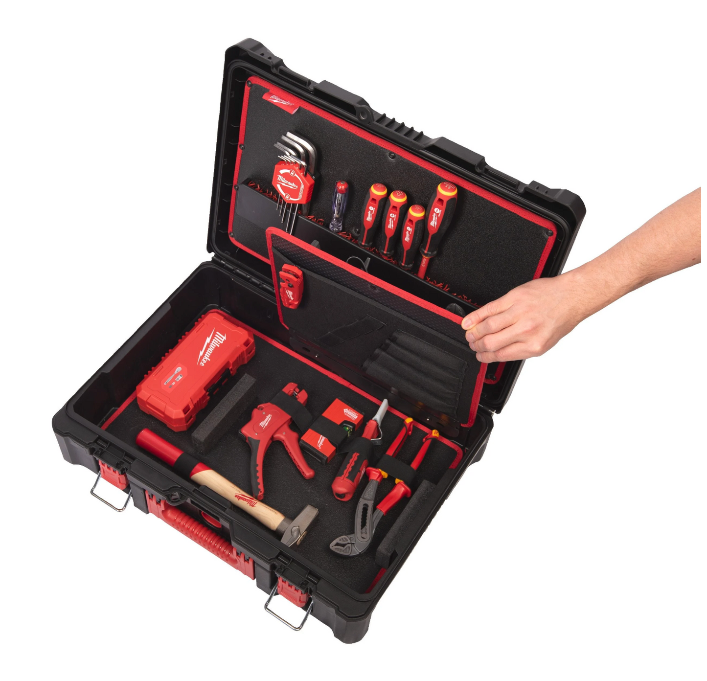 PACKOUT Set d’electricista de 62 peces Milwaukee