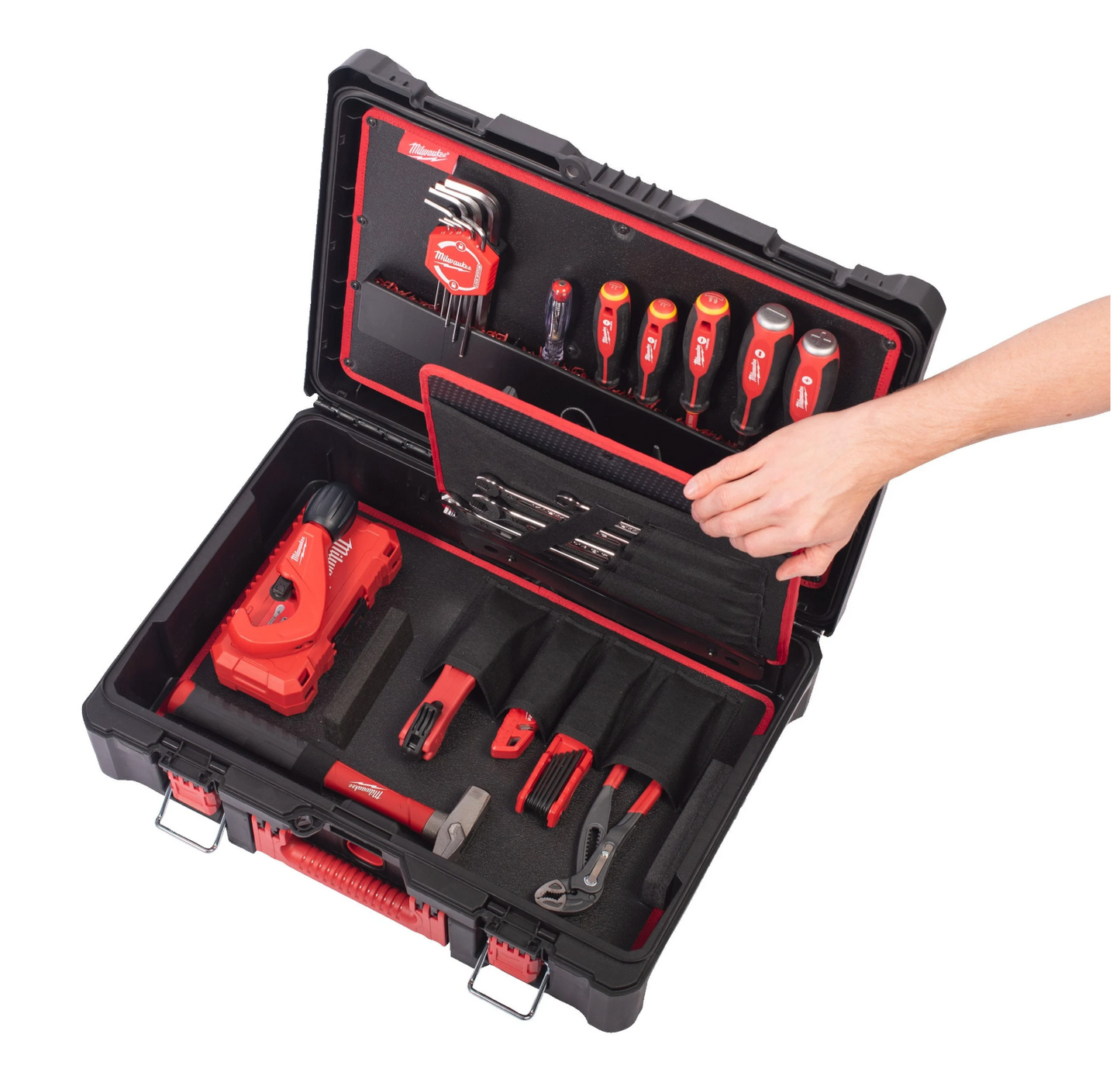 PACKOUT Plumbing Set de 74 peces per a lampisteria Milwaukee