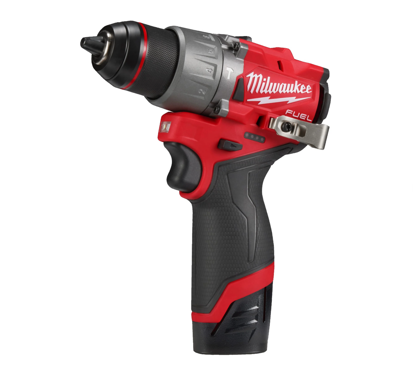 Trepant percutor M12 Fuel + 2 bateries de 2Ah + carregador + maletí Milwaukee M12 FPD2-202X
