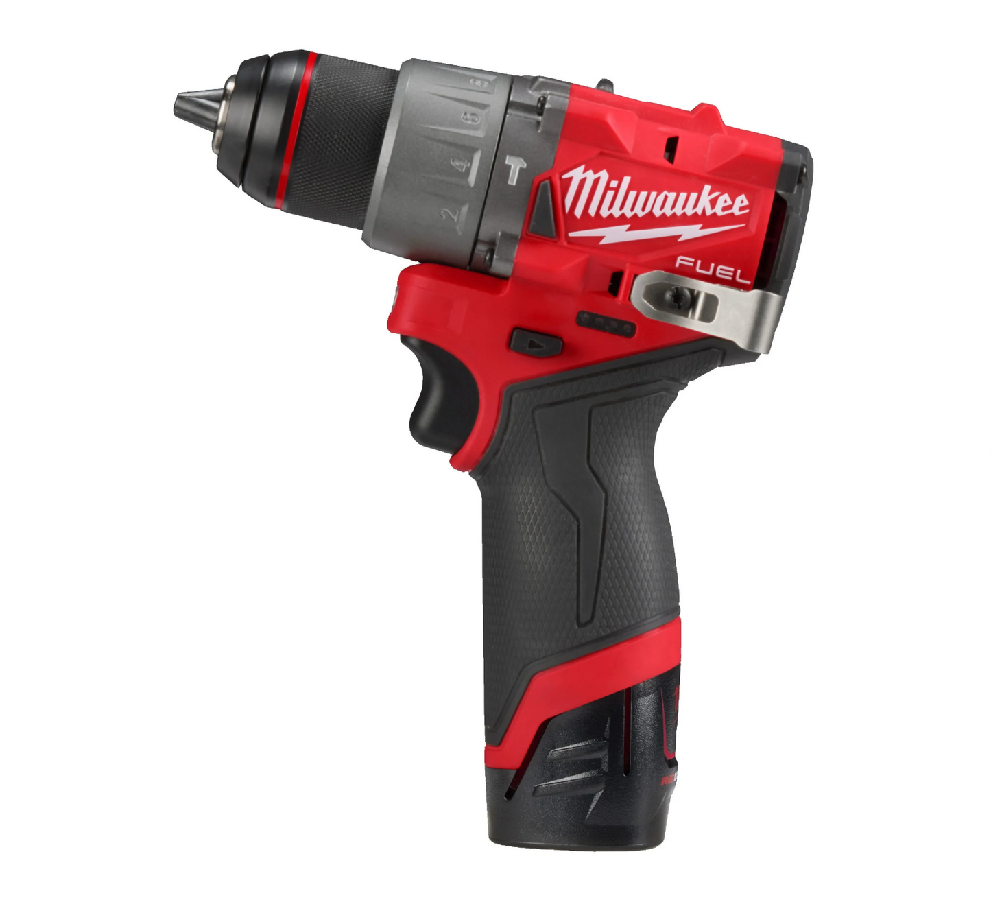 Trepant percutor M12 Fuel + 2 bateries de 2Ah + carregador + maletí Milwaukee M12 FPD2-202X