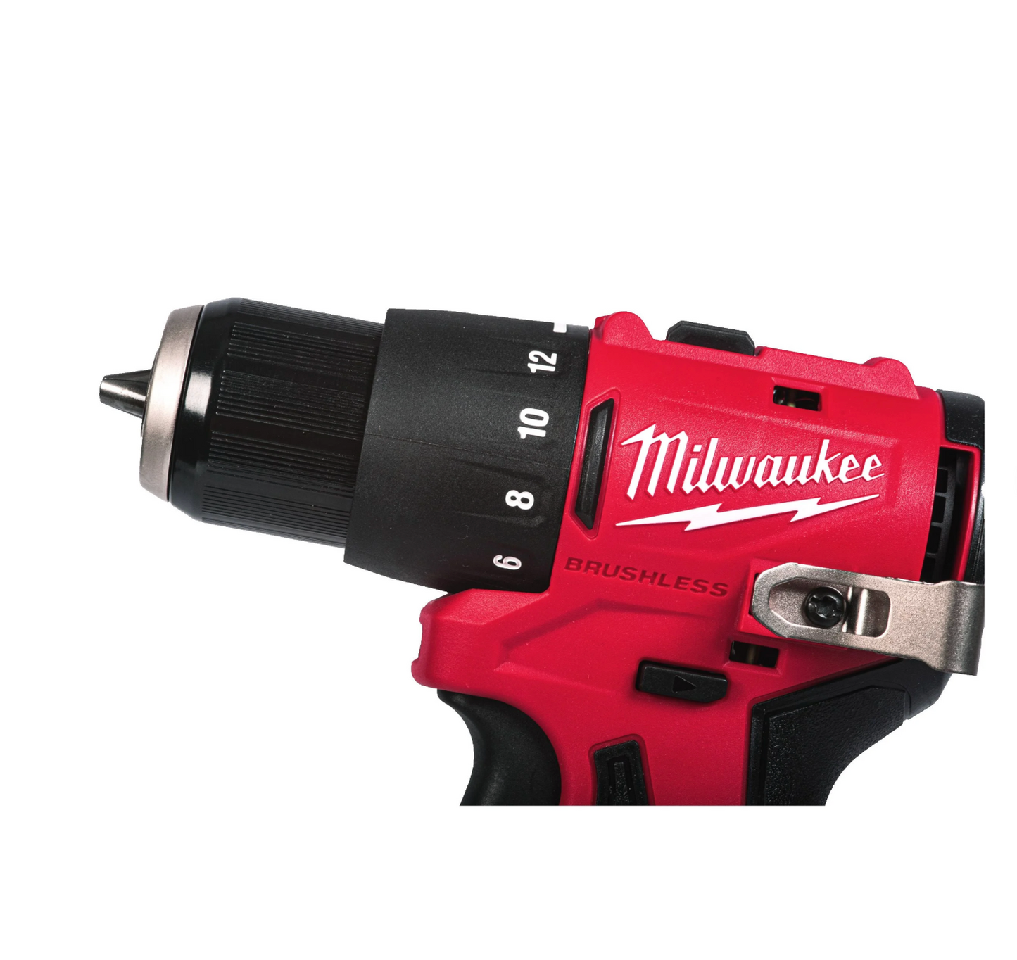 Trepant percutor subcompacte M12 + Bateria de 2 Ah + Carregador + Maletí Milwaukee M12 BLPDRC-202C
