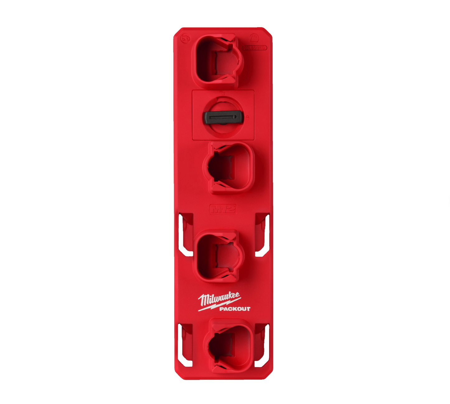 Suport per a bateries M12 Milwaukee PACKOUT