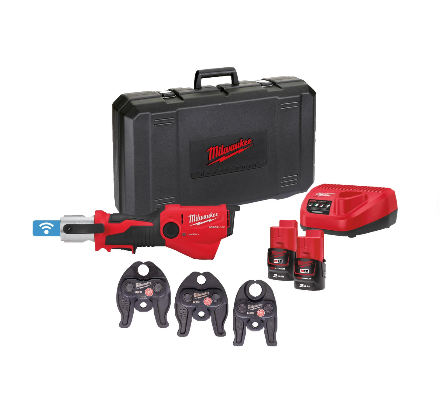 Premsadora hidràulica subcompacta M12 Force Logic Milwaukee M12 ONEHPT-202C U-SET