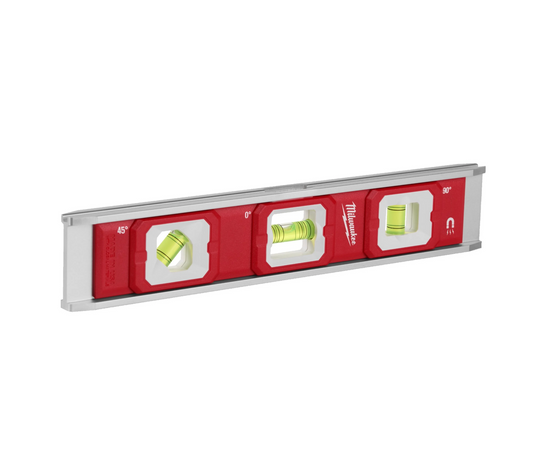 Nivell torpede amb 3 vials de 25cm Milwaukee