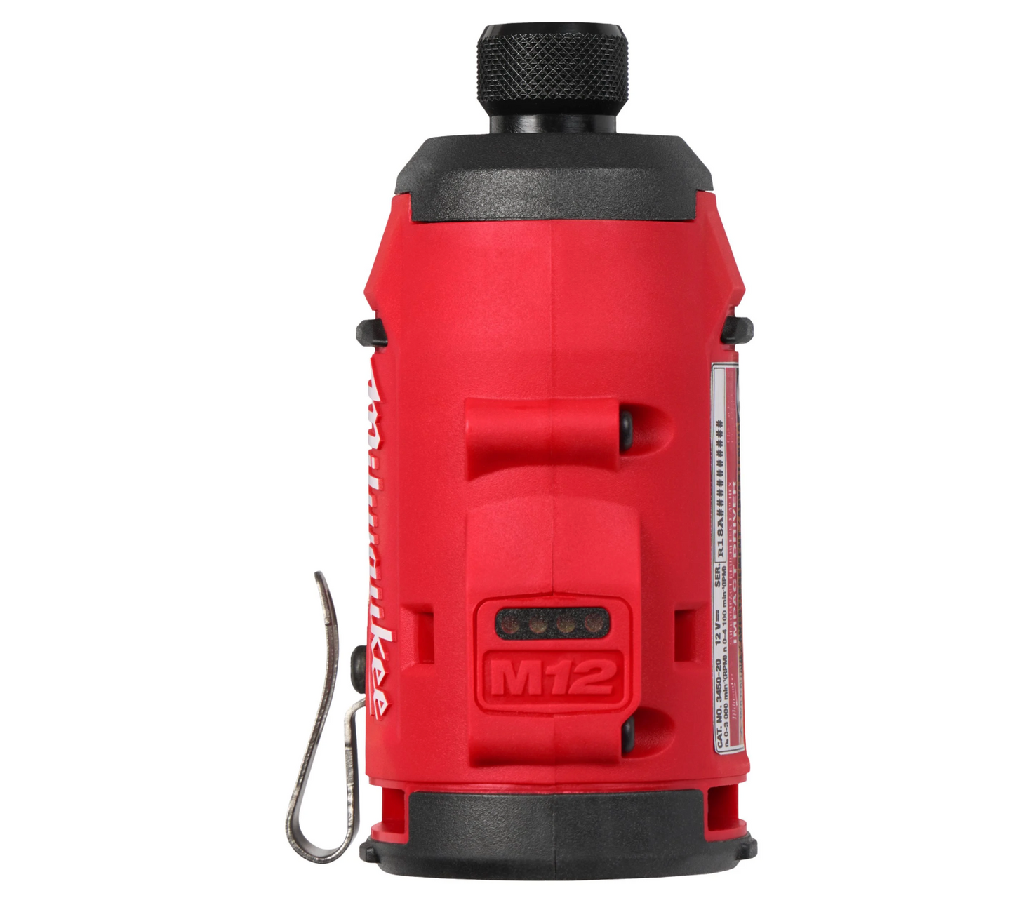Tornavís d’impacte subcompacte M12 de 1/4" hexagonal i 124Nm Milwaukee M12 BLIDRC-0