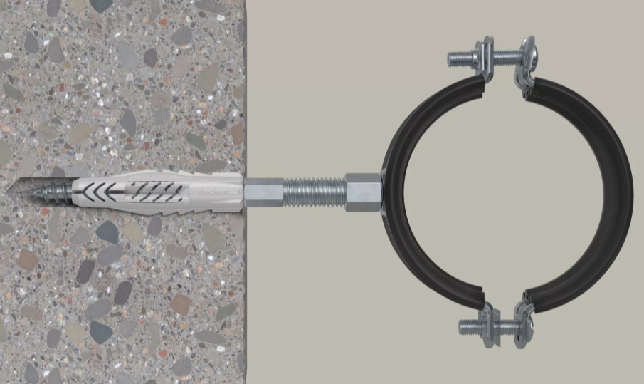 Caixa 100 u. Cargols de doble rosca de fixació STST 8x60mm Fischer