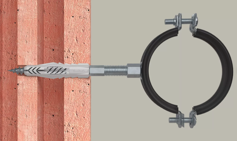 Caixa 100 u. Cargols de doble rosca de fixació STST 8x60mm Fischer