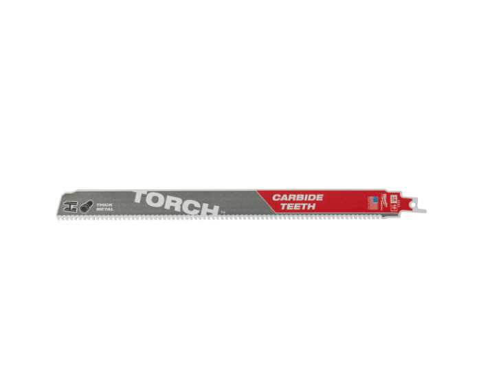 Fulles per a serra de sabre per a metall Heavy Duty TCT Torch Carbide de 300x10 mm de Milwaukee