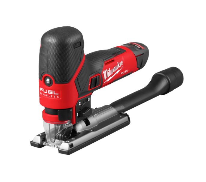 Serra de calar subcompacta M12 Fuel + bateria de 2 Ah + bateria de 4 Ah + carregador + maletí Milwaukee M12 FJS-422X