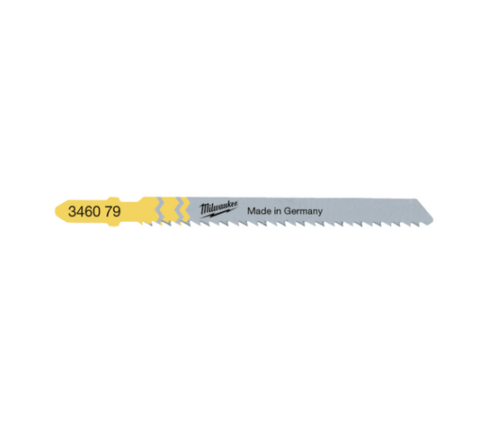 Pack de 5 fulles de serra per a taulells i laminats, 75x2,5 mm, T 101 BR, Milwaukee
