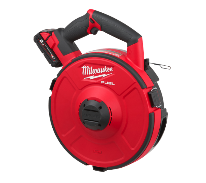 Passacables d’acer M18 FUEL + 2 bateries de 2 Ah + carregador Milwaukee M18 FPFT-202 36 m ST SET