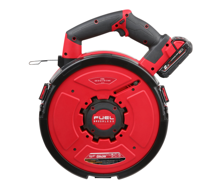 Passacables d’acer M18 FUEL + 2 bateries de 2 Ah + carregador Milwaukee M18 FPFT-202 36 m ST SET