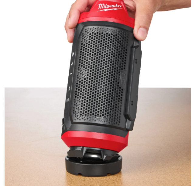 Altaveu M12 amb Bluetooth compatible amb el Packout Milwaukee M12 SPEJSG2-0