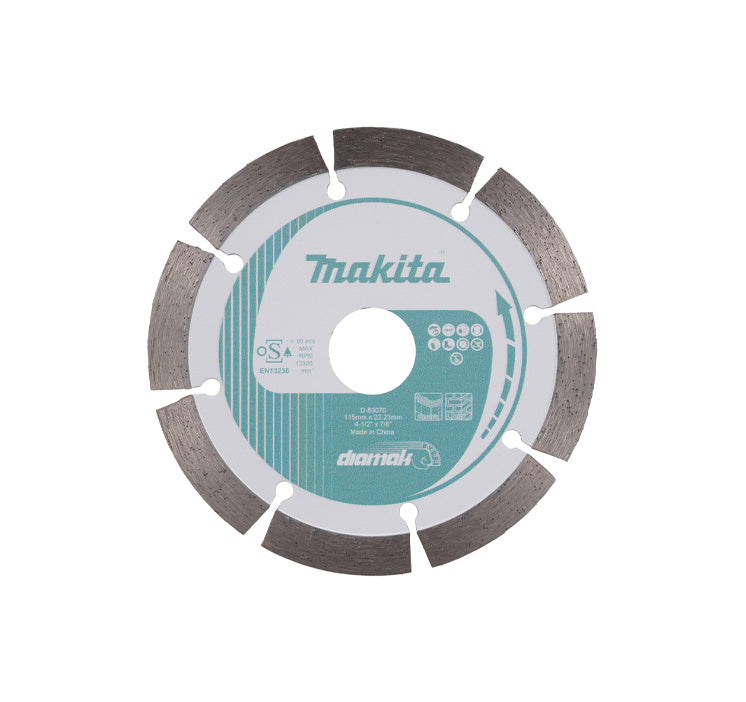 Disc de diamant Diamak de 115mm Makita D-80070
