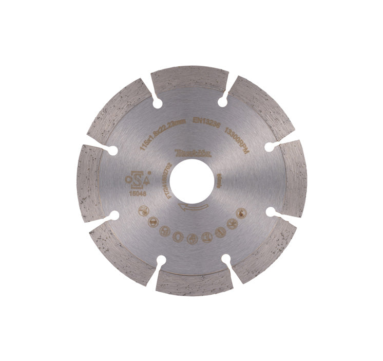 Disc de diamant Diamak de 115mm Makita D-80070