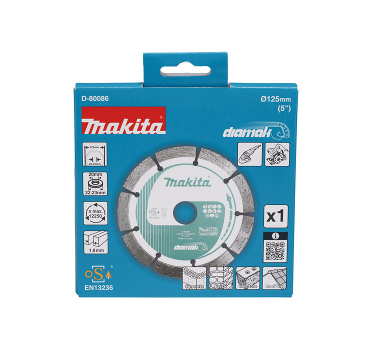 Disc de diamant Diamak de 125mm Makita D-80086
