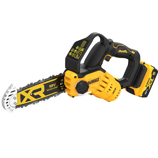 Serra de poda XR 18 V de 20 cm + bateria de 5 Ah + carregador Dewalt DCMPS520P1