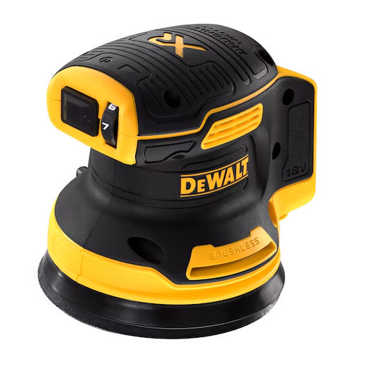 Polidora rotoorbital sense escombretes XR 18V Ø125mm amb maletí Dewalt DCW210NT