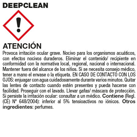 Esprai detergent anticalç de 750ml Fila DEEPCLEAN