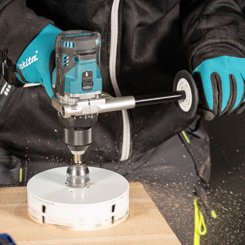 Combo 18V Trepant DHP492 + Esmoladora DGA504 + 2 bateries de 5 Ah + Carregador + Maletins Makita DLX2552TJ