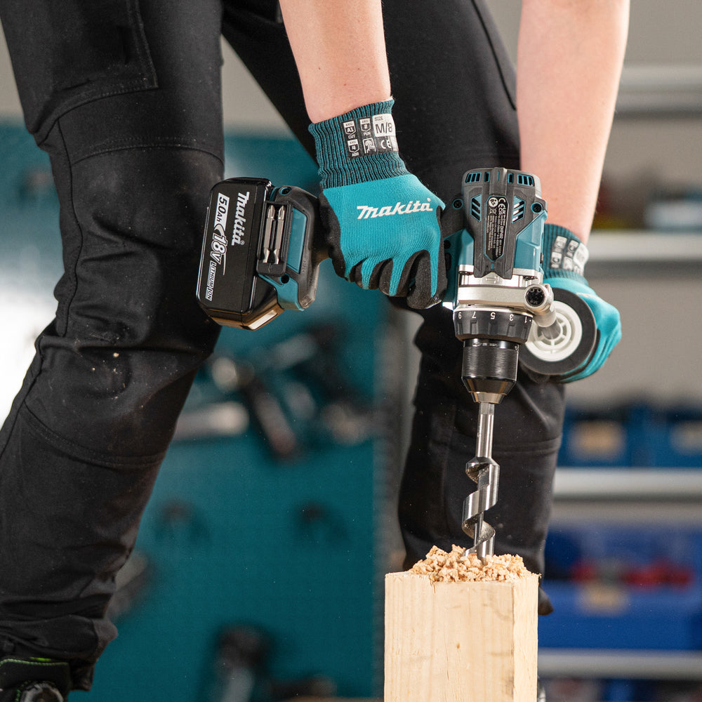 Trepant combinat 18V LXT amb 2 bateries de 5Ah + carregador + maletí Makita DHP493RTJ