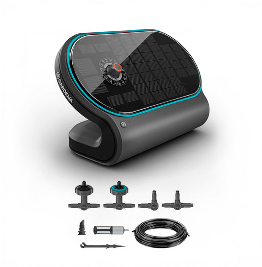 Set de reg automàtic amb energia solar AquaBloom L Gardena 13330-20