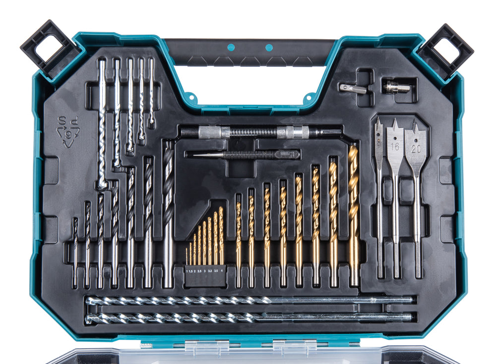 Estoig de broques i puntes de cargolar Maccess (200 u) E-22610 Makita