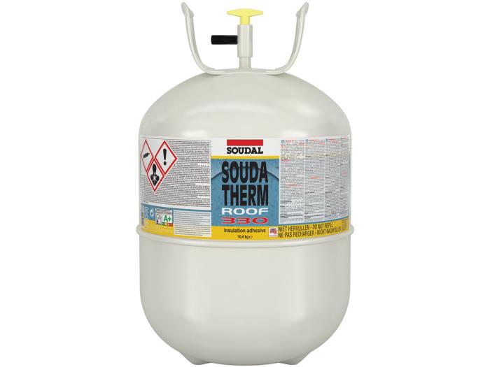 Escuma de PU adhesiva Soudatherm Roof 330 10,4kg Soudal