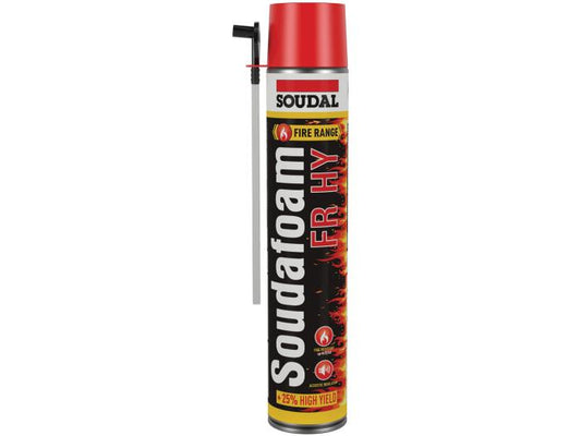 Escuma de poliuretà resistent al foc Soudafoam FR HY 750ml Soudal