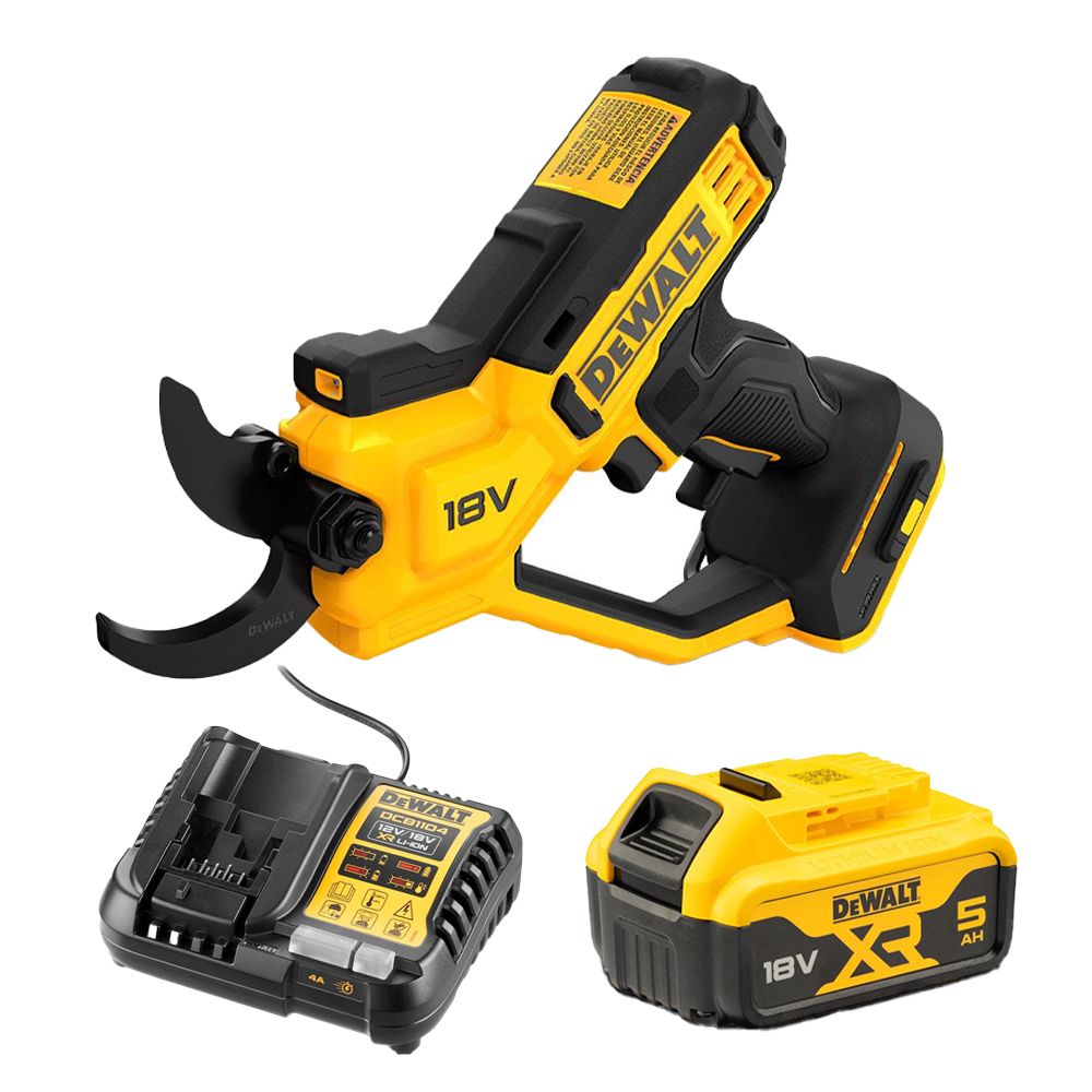 Tisores de podar manuals XR 18V amb bateria i carregador Dewalt DCMPP568P1