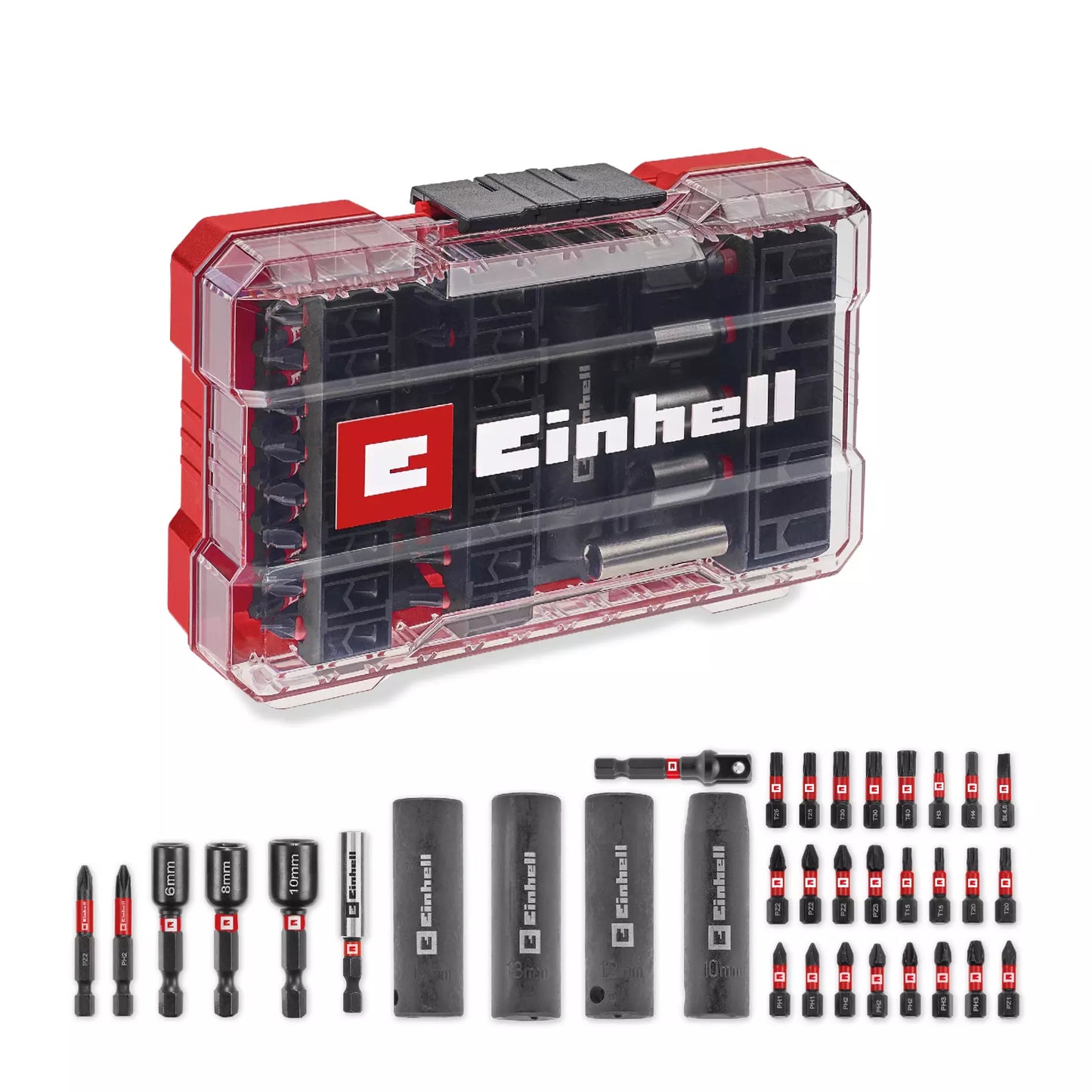 Joc de puntes i vasos de 35pcs M-CASE Einhell 49109230
