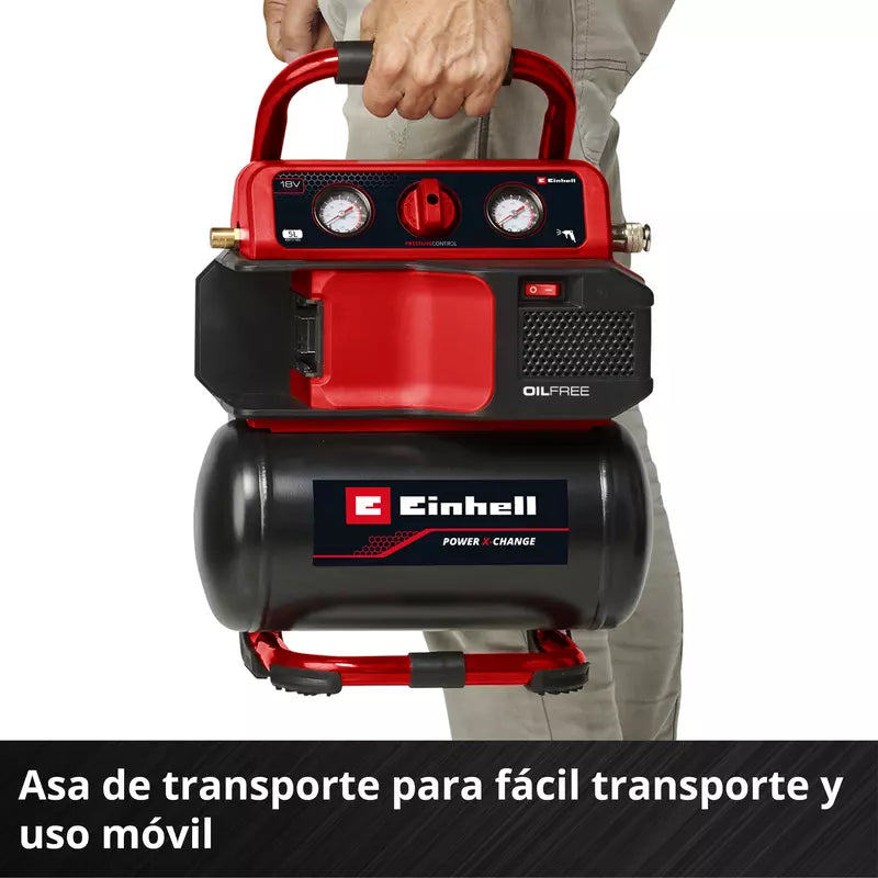 Compressor d’aire amb bateria TE-AC 18/75 Li OF-Solo